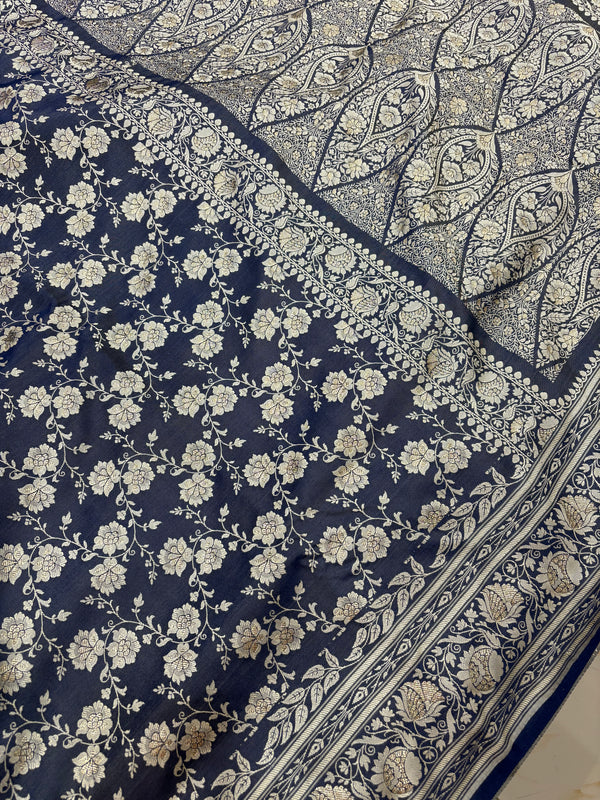 Katan Mashru Silk Banarasi Saree