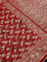 Katan Mashru Silk Banarasi Saree