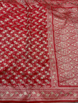 Katan Mashru Silk Banarasi Saree