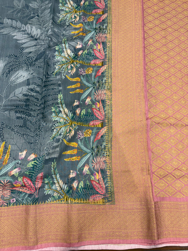 Munga Silk Banarasi Saree