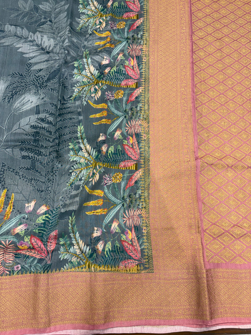 Munga Silk Banarasi Saree