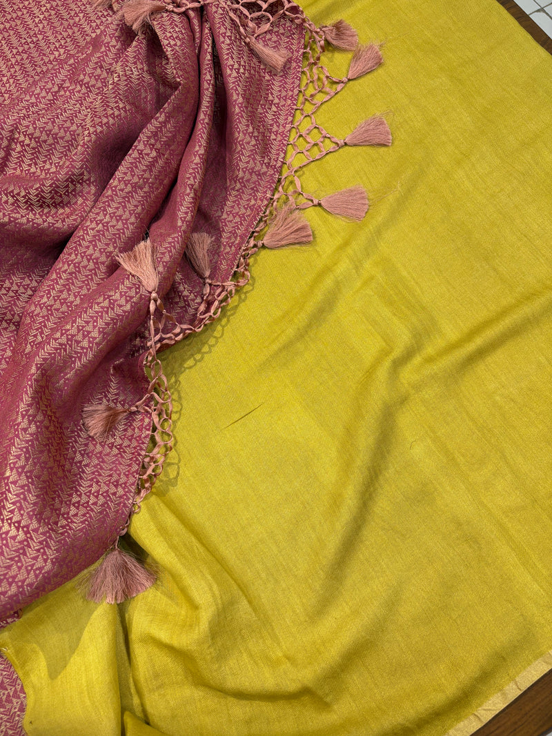 Munga Silk Banarasi Saree