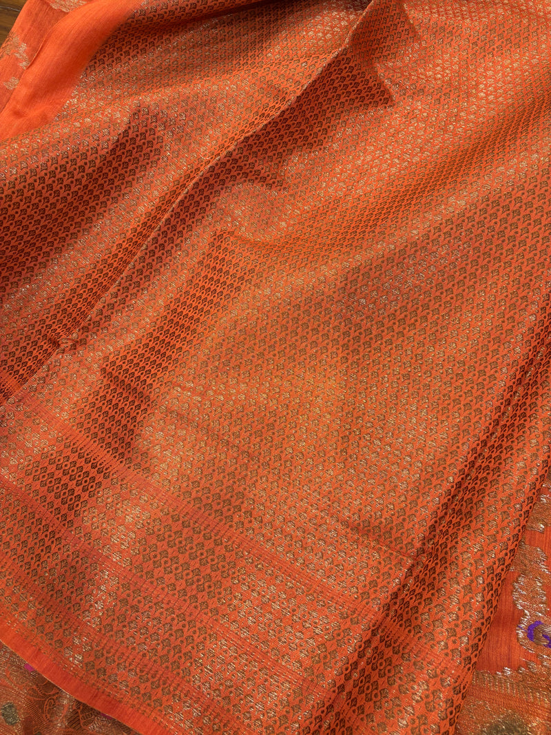 Munga Silk Banarasi Saree