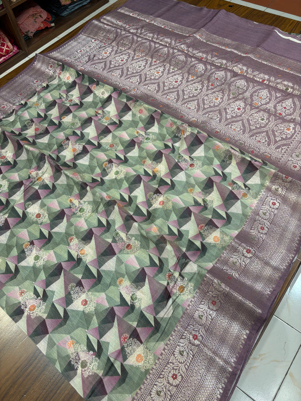 Munga Silk Banarasi Saree