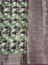 Munga Silk Banarasi Saree