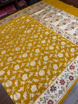Handwoven Munga SIlk Banarasi Saree