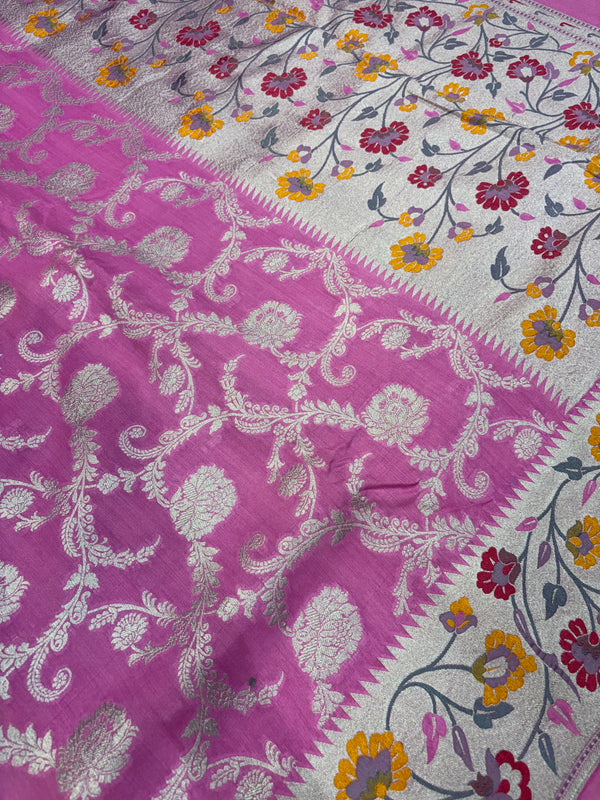 Munga SIlk Banarasi Saree
