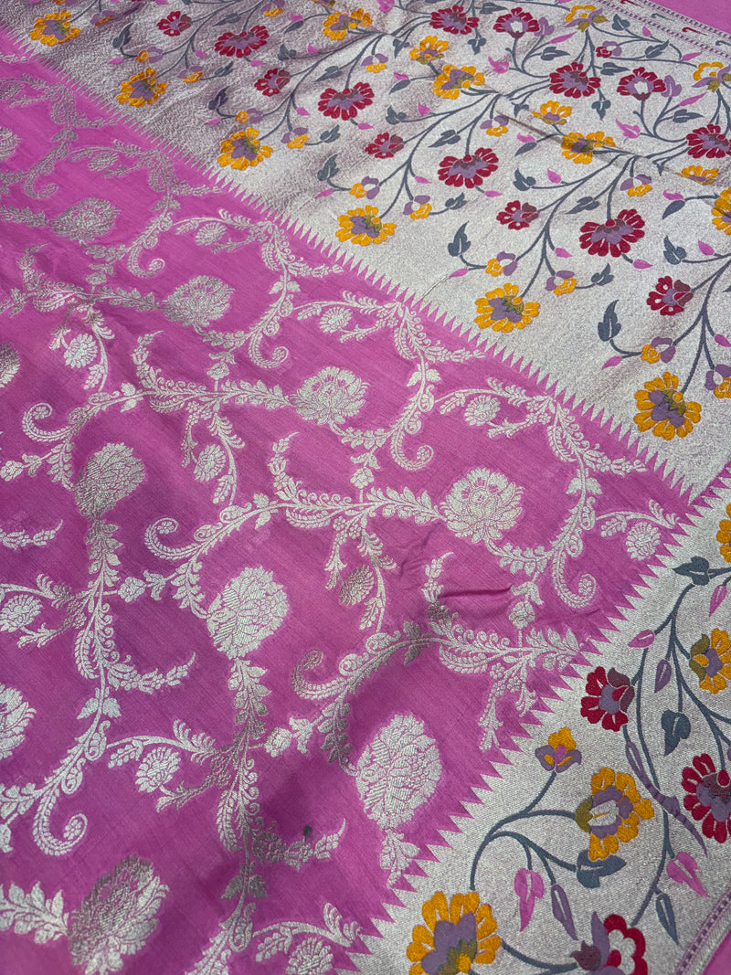 Munga SIlk Banarasi Saree