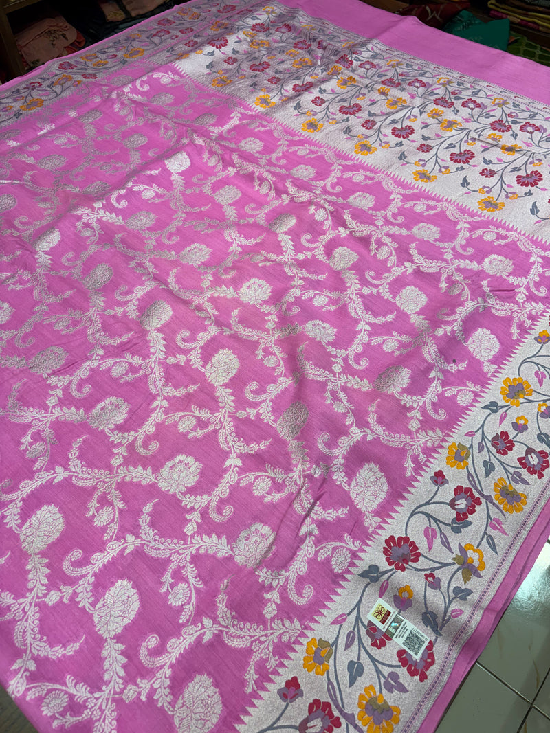Munga SIlk Banarasi Saree