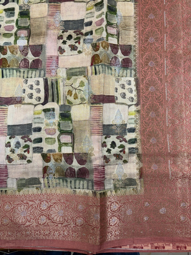 Pure Silk Banarasi Saree