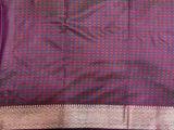 Magenta Semi Silk Banarasi Saree