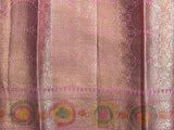 Pink Cotton Silk Banarasi Saree