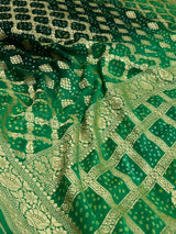 Premium Bandhej Georgette Silk Saree
