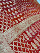 Premium Bandhej Georgette Silk Saree