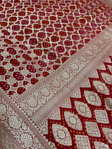 Premium Bandhej Georgette Silk Saree