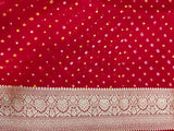 Premium Bandhej Georgette Silk Saree