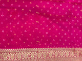 Premium Bandhej Georgette Silk Saree