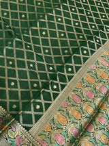 Premium Munga Silk Banarasi Saree