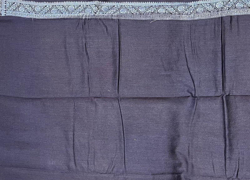 Mustard Munga Silk Saree