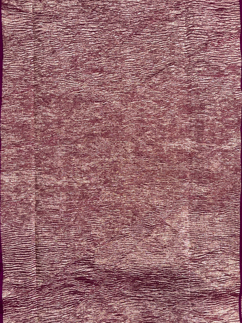 Rani Pink Munga Silk Saree