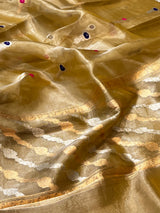 Kadhuwa Kora Tissue Banarasi Saree