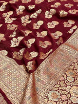 Premium Khaddi Georgette Silk Saree