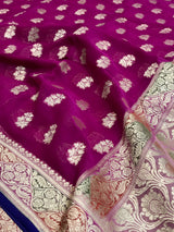 Premium Khaddi Georgette Silk Saree
