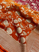Premium Khaddi Georgette Silk Saree