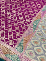 Premium Khaddi Georgette Silk Saree