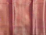 Orange Cotton Silk Banarasi Saree