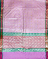 Pink Semi Silk Banarasi Saree
