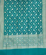 Rama Green Pure Khaddi Georgette Dupatta