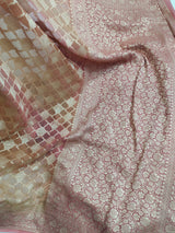 Khaddi Georgett Banarasi Saree