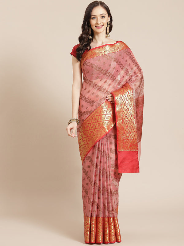 Banarasi Cotton Silk Saree