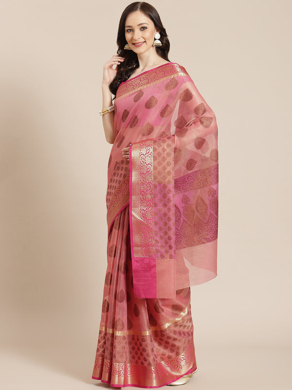 Banarasi Cotton Silk Saree