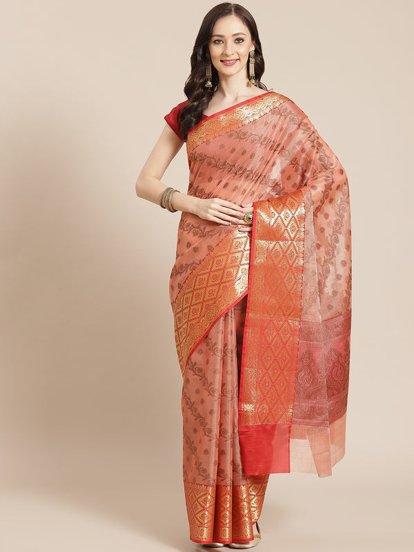 Banarasi Cotton Silk Saree