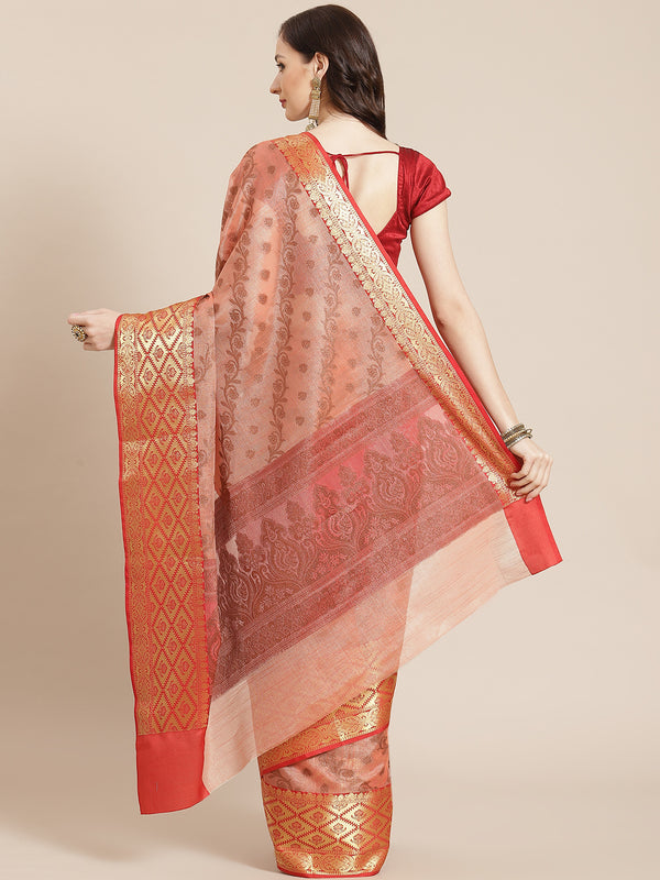 Banarasi Cotton Silk Saree