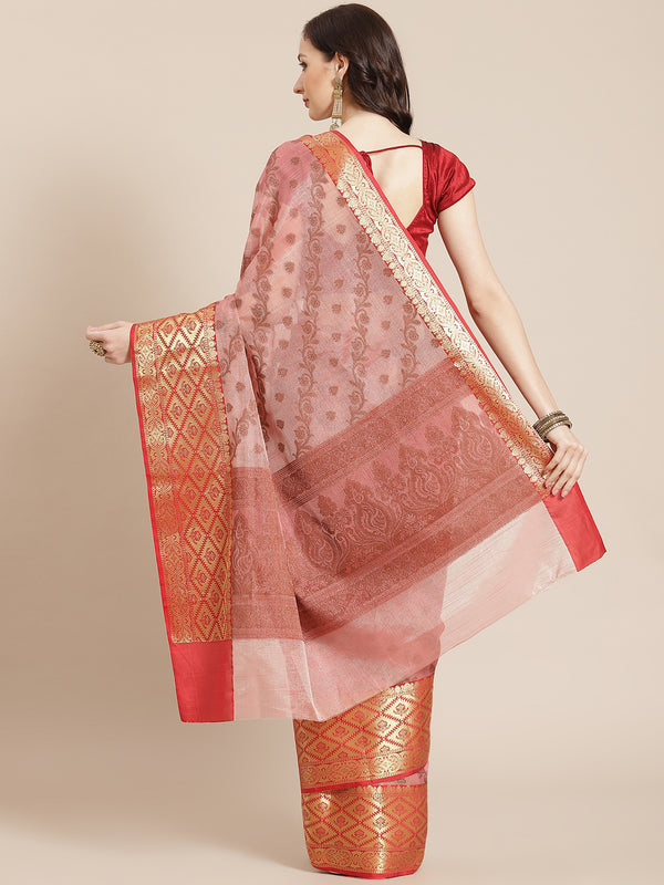 Banarasi Cotton Silk Saree