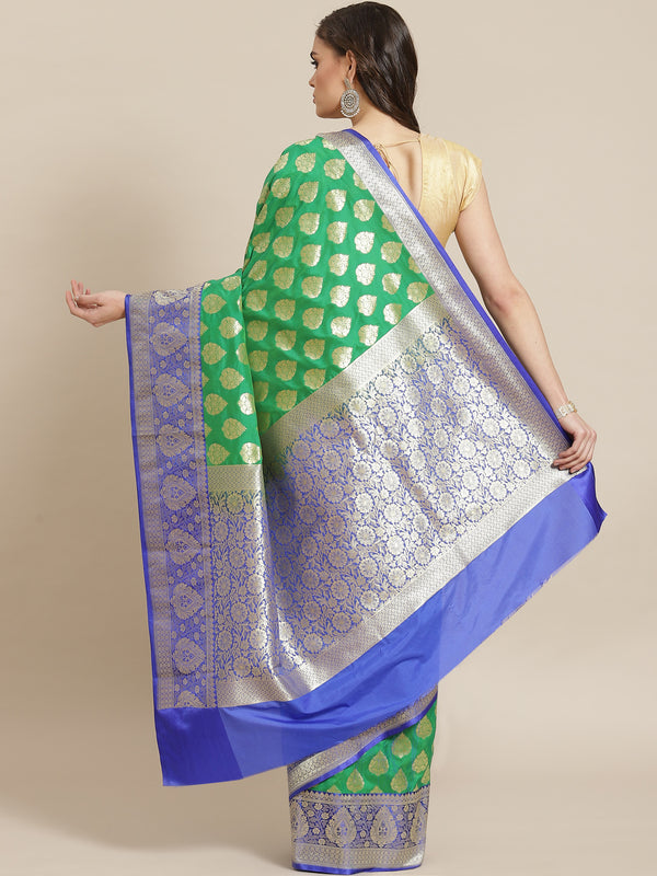 Banarasi Semi Silk Zari Woven Saree