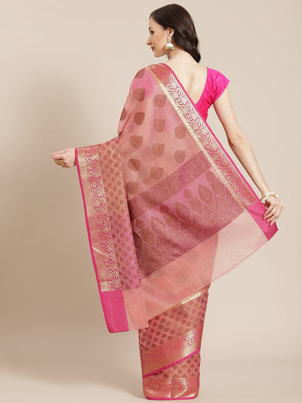 Banarasi Cotton Silk Saree