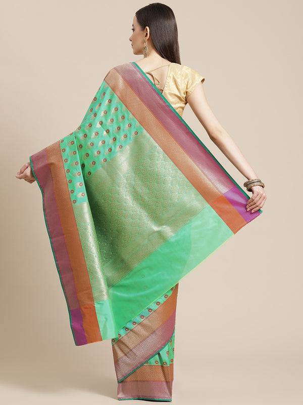 Kataan Silk Zari Work Saree