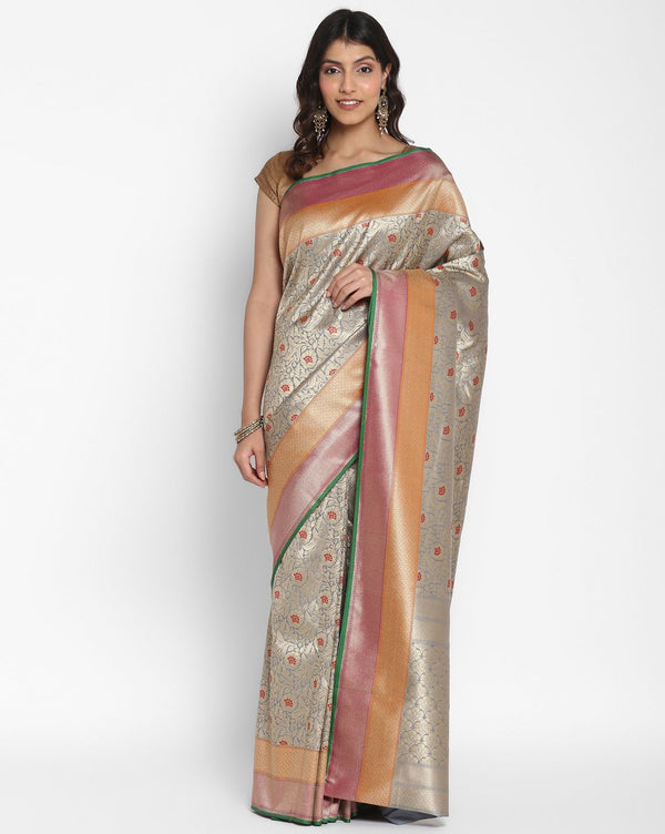 Kataan Silk Tanchui Saree