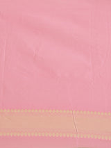 Light Pink Semi Organza Silk Banarasi Saree