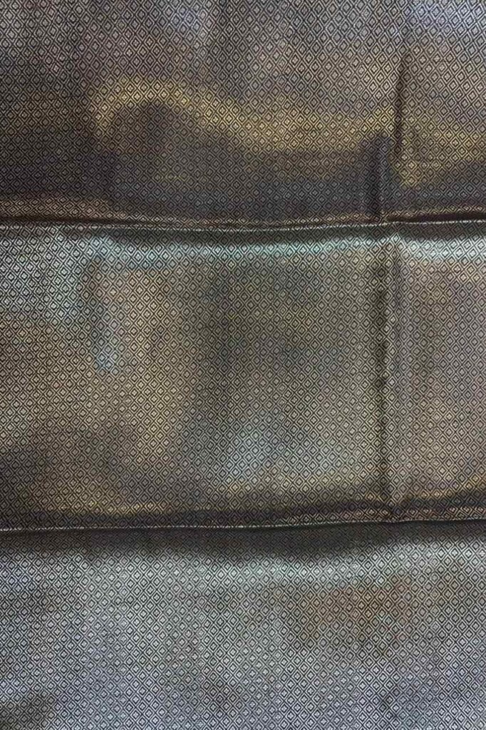 Black Semi Silk Kataan Banarasi Saree