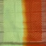 Dual Shade Khaddi Georgette Pure Silk Banarasi Dupatta