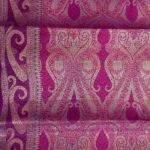 Magenta Cotton Silk Pure Banarasi Saree