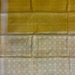 Golden Munga Silk Banarasi Saree