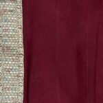 Maroon Handwoven Khaddi Georgette Banarasi Silk Saree