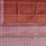 Maroon Munga Silk Banarasi Saree