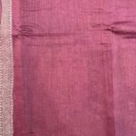 Maroon Munga Silk Banarasi Saree